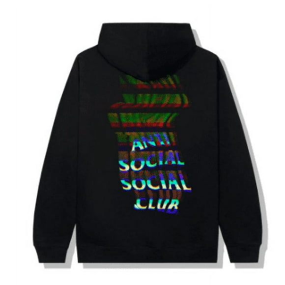 Anti Social Social Club Channel 747 Hoodie Black
