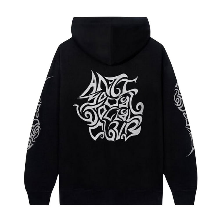 Anti Social Social Club I Get Into It Hoodie Mens Style 954293 Walmart