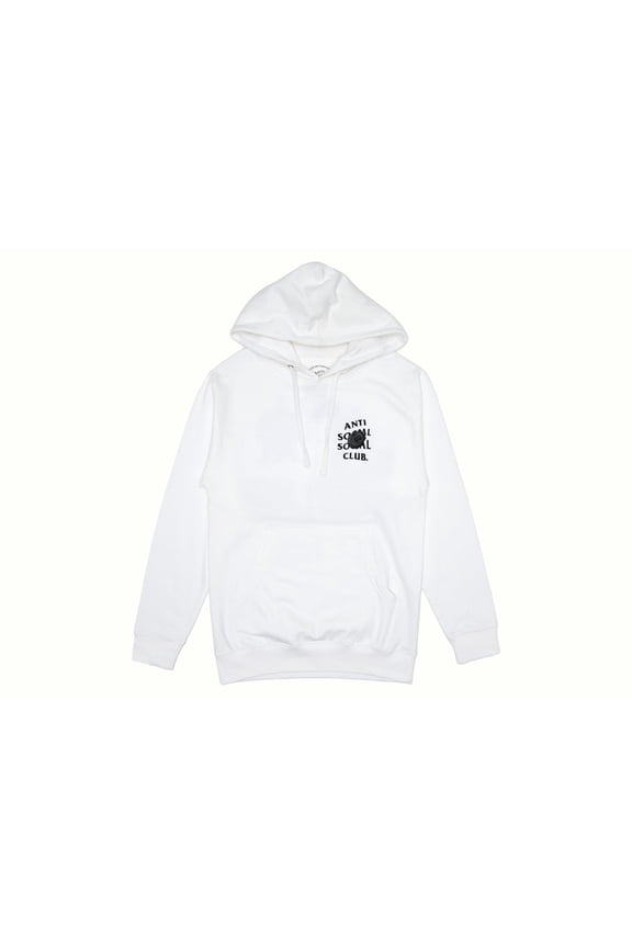 Anti Social Social Club Men's Bat Emoji Hoodie White, from StockX