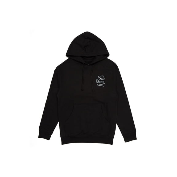 Anti Social Social Club Men's Burnout Hoodie Black, from StockX