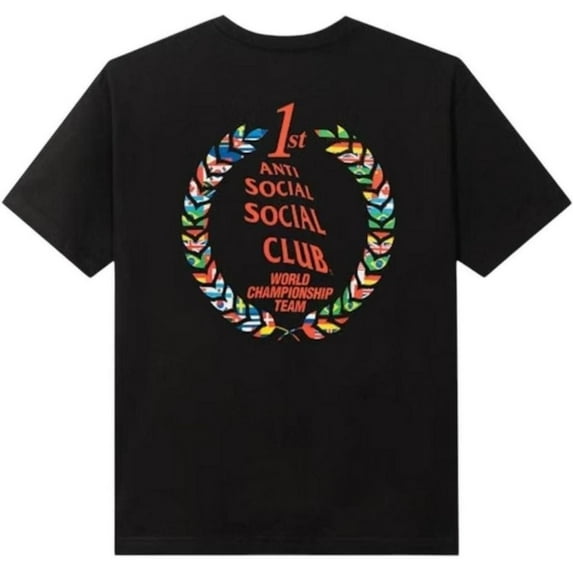 Anti Social Social Club Suzuka T-shirt Black - L