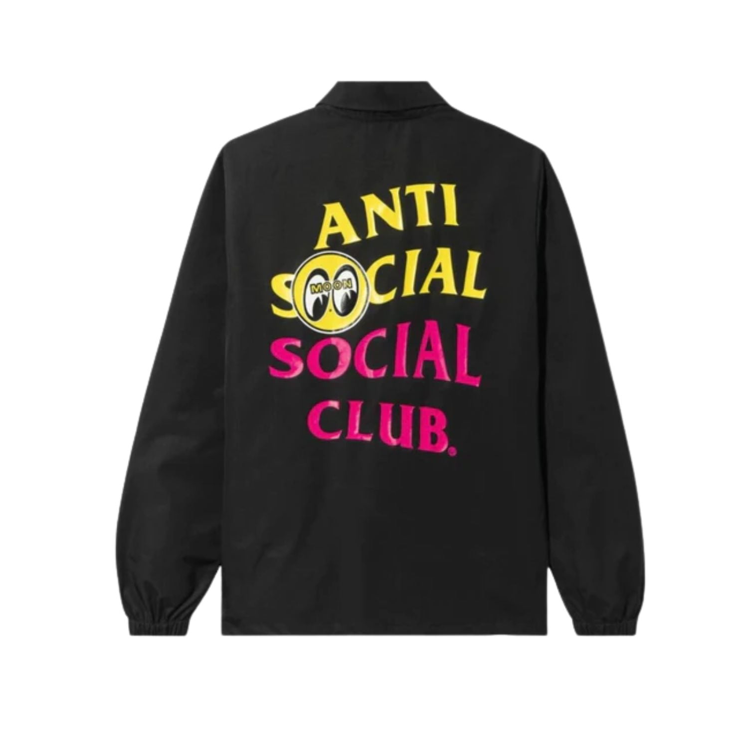 Anti Social Social Club X Mooneyes Curbed Coaches Jacket Black 