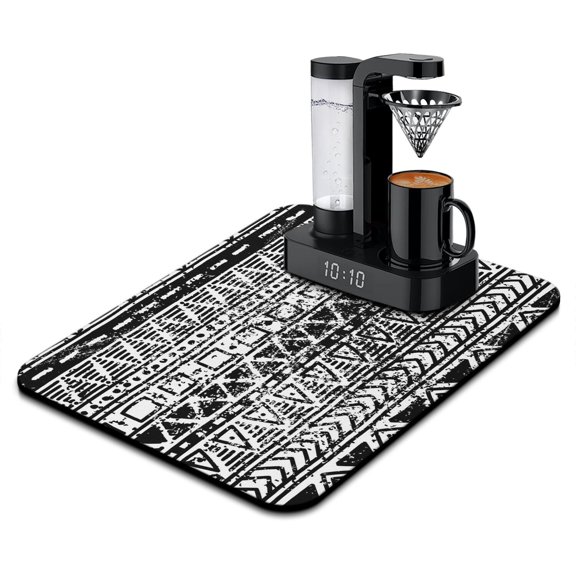 Anti-Spill Coffee Station Mat - Reusable Absorbent Pad for Espresso Machines, Office & Kitchen Use
