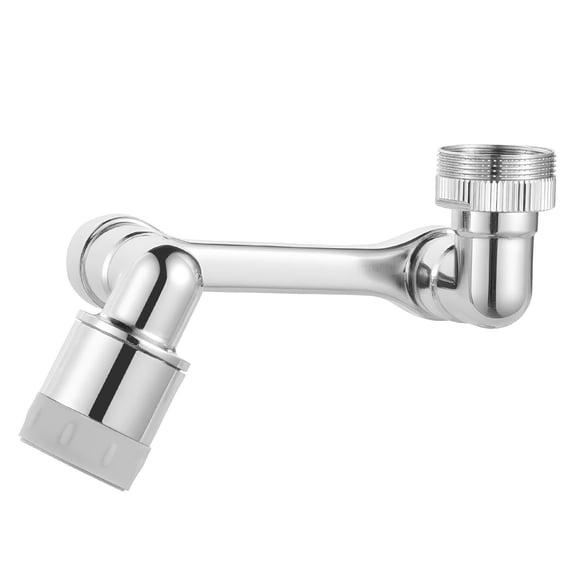 Anti-Splash Rotating Faucet Head – Universal Fit with Adjustable Arm, Water-Saving Aerator Spray