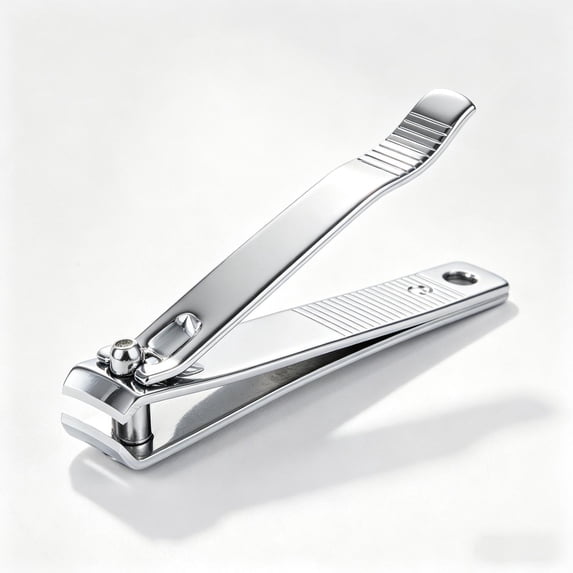 Anti-Splash Stainless Steel Nail Clipper, Large Opening Precision Nail Cutter with Ergonomic Non-Slip Handle, Household Nail Clipper for Thick Hard Toenails