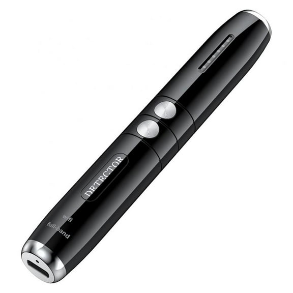 Anti Spy Detector for Wireless Audio Bug Camera, Bug Detector, Privacy Protector, Portable Pen Shape for Home Office Travel