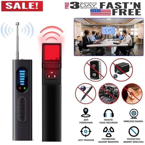 Anti-Spy Hidden Camera Detector Prevent Monitoring Wireless RF Signal Detectors