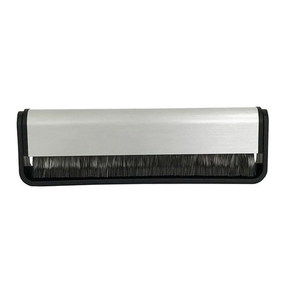 Anti-Static Carbon Fiber Disc Brush - Vinyl Record Cleaner, Soft Scrubbing Phonograph Cleaning Tool for Turntables