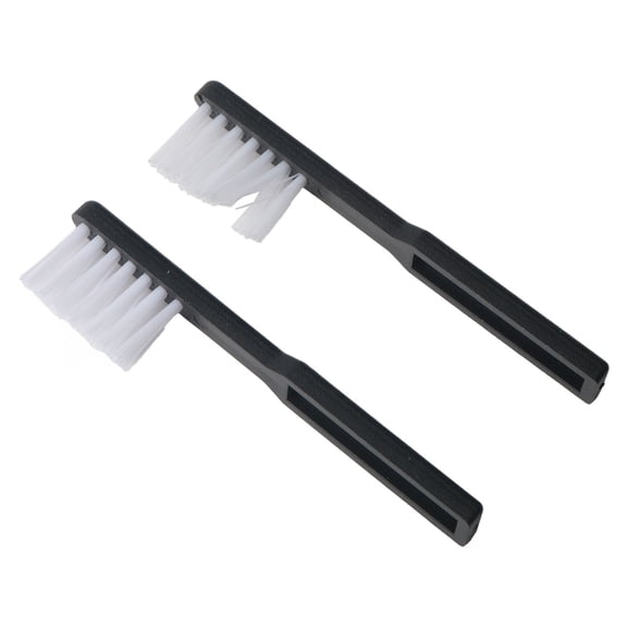 Anti-Static Carbon-Fiber Stylus Cleaning Brush For Turntable Record Player Needle, High-Density Bristles To Remove Dust And Debris For Optimal Sound Quality, 2 Pack