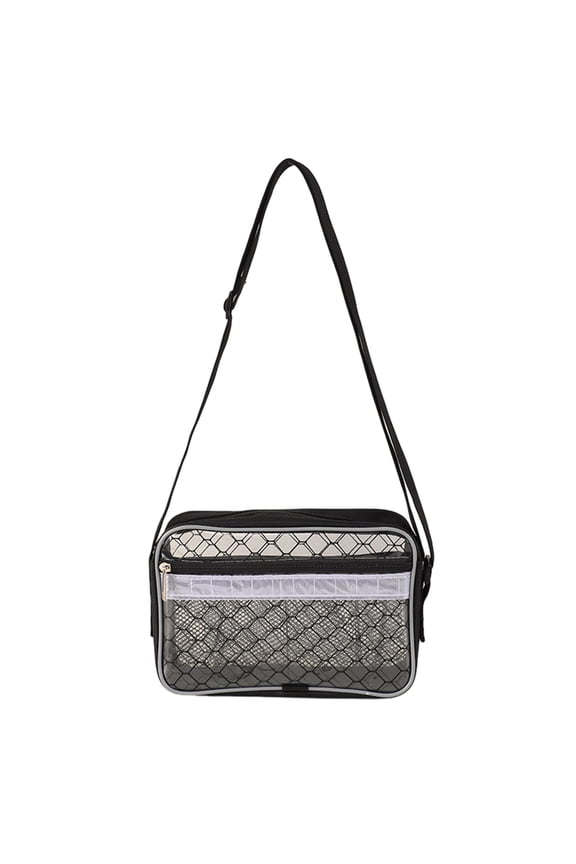Anti-Static Cleanroom Clear Tool Bag Zipper Closure PVC for Shoulder Crossbody Pack Working Pouch