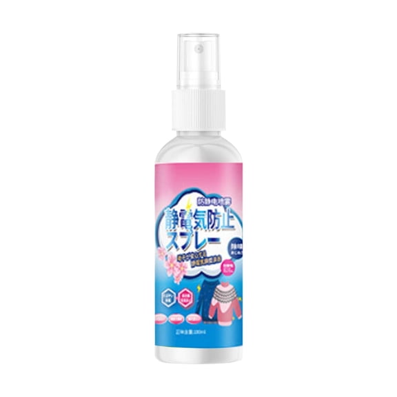 Anti Static Clothes Spray 3.38 FL.OZ, Instant Static Removal for All Fabrics, Long-Lasting Comfort & Fabric Protection