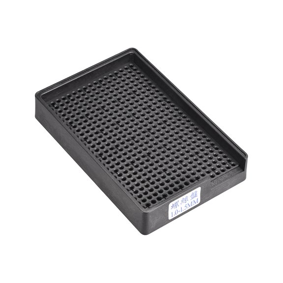 Anti-Static ESD Hard Plastic Screws Storage Tray Holder Organizer 459 Holes Fit for 1-1.5mm Dia Screw 1pcs