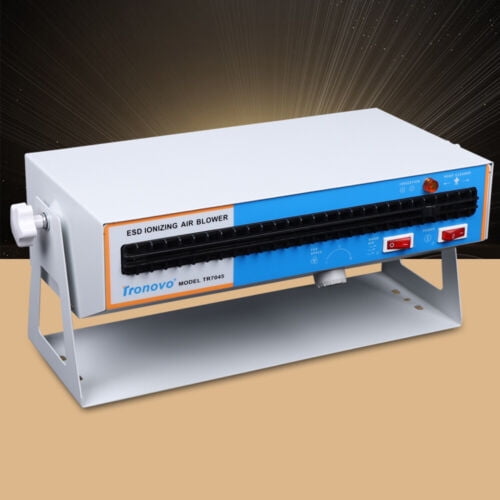 Anti-Static Ionizer Ionizing Air Blower Ion Fan Discharge Static Eliminator 110V