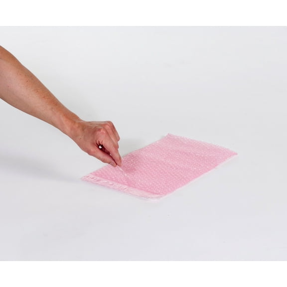 Anti-Static Self-Seal Bubble Packaging Pouches 12 x 15 1/2" 3/16" (200/case)