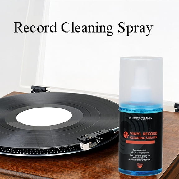 Anti-Static Vinyl Record Cleaning Spray,Record Cleaning Solution,Remove Dust & Dirt,Improve Sound Quality