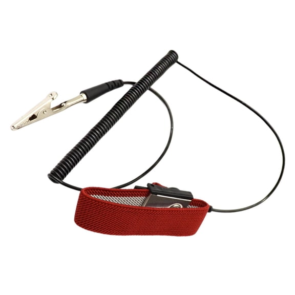 Anti Static Wrist Strap (Adjustable up to Size 180cm) ESD Grounding Wristband , Style A