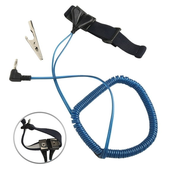 Anti-Static Yarn Braid Wristband Wrist Strap Adjustable Adjustable Grounding Anti Static Wrist Strap Esd Discharge