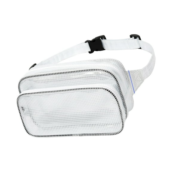 Anti Statics Clear Grids Tool Belt Bag Adjustable Waist Pack For Daily Commutes Travel Accessories Organization Supplies