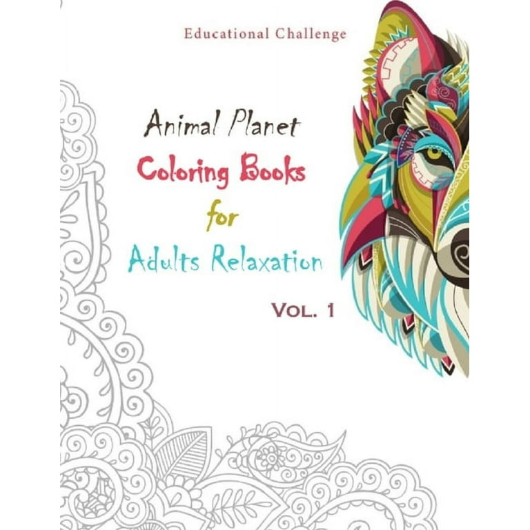 ADHD Art Therapy: Beautiful Animals and Relaxing Patterns with This Easy Coloring Book for a Real and Intensive Art Therapy. Dissolve Your Stress with Animals Color Book for Child and Adult Coloring Book with Lions, Elephants, Owls, Horses, and Other [Book]