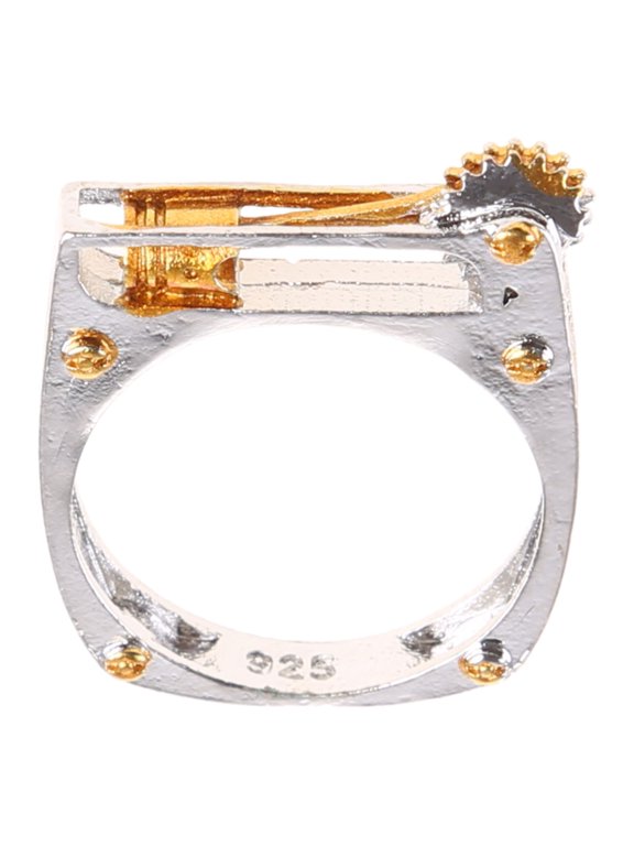 Anti Stress Mechanical Gear Wheel Ring Gear Open Ring Alloy Copper Relieve Ring