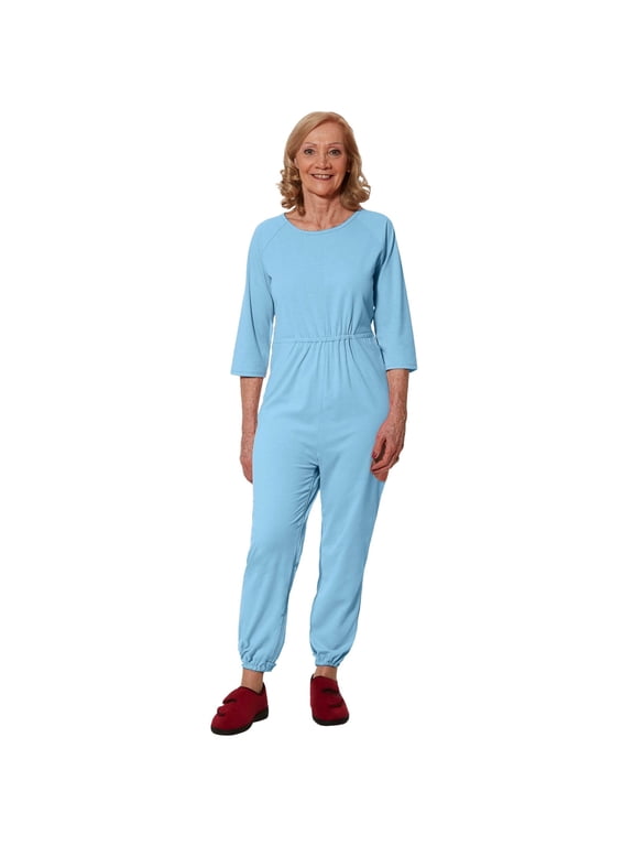 Anti-Strip Jumpsuit for Women - Carrie | Blue - L