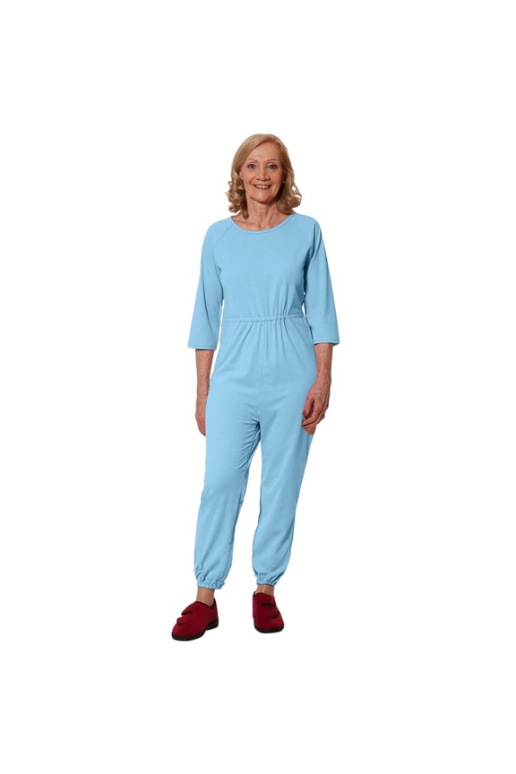 Anti-Strip Jumpsuit for Women - Carrie | Blue - M