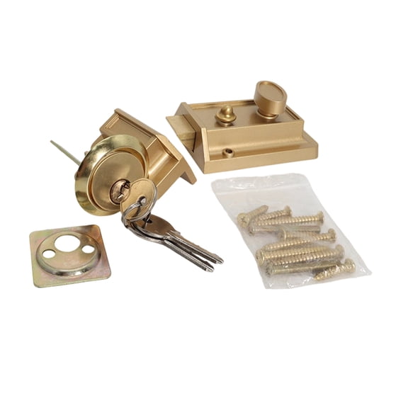 Anti Tamper Deadbolts Lock With Jimmies Proof Construction For Secure Entry Door Protecting And Durability