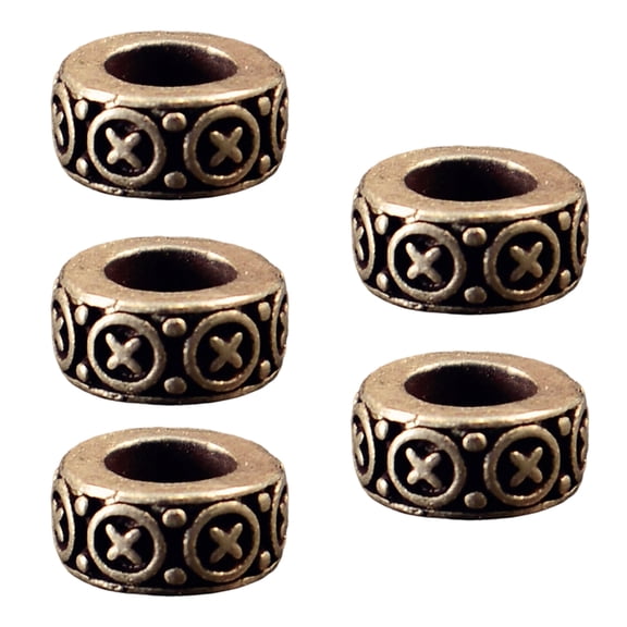 Anti Tarnish Copper Bead Spacer Copper Jewelry Findings For Craft Chains Necklaces Bracelets And Creative Jewelry Making