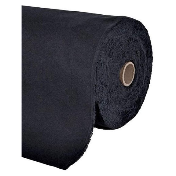Anti Tarnish Silver Cloth, Black, by The Yard