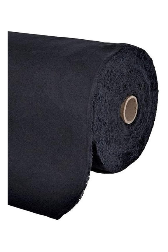 Anti Tarnish Silver Cloth, Black, by The Yard