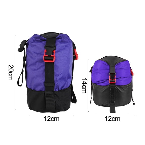 Anti-Tear Compression Stuff Sack 1L-25L Camping Sleeping Storage Bag