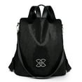 thumbnail image 1 of Anti-Theft Backpack Large Capacity, Usupdd Secure Lightweight Shoulder Bag for Women, Versatile Fabric Travel Backpack with Multiple Compartments for Laptop Daily Use, 1 of 2