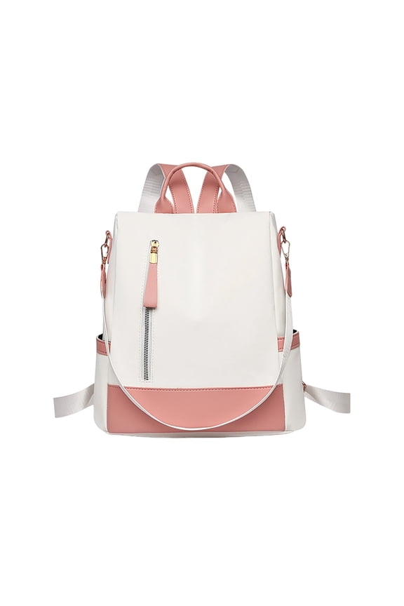 Anti Theft Backpack Soft Leather Backpack Large Capacity Casual Travel Bag Stylish Shoulder Backpack Secure Storage Bag Work Commute Fashion Accessory Daily Use Urban Travel
