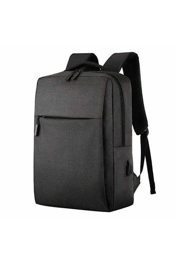 Anti-Theft Backpack With Usb Charging Port Backpack Laptop Travel Office Bag Black