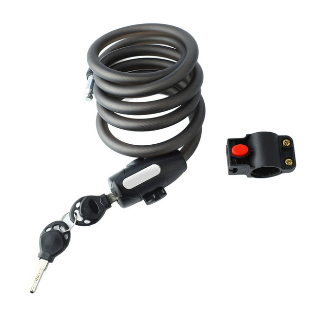 Anti Theft Bicycle Lock Steel Cable Security Motorcycle Mountain Bike