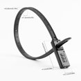 AntiTheft Bike Lock 3 Digit Code Combination Steel Cable Tie Lock