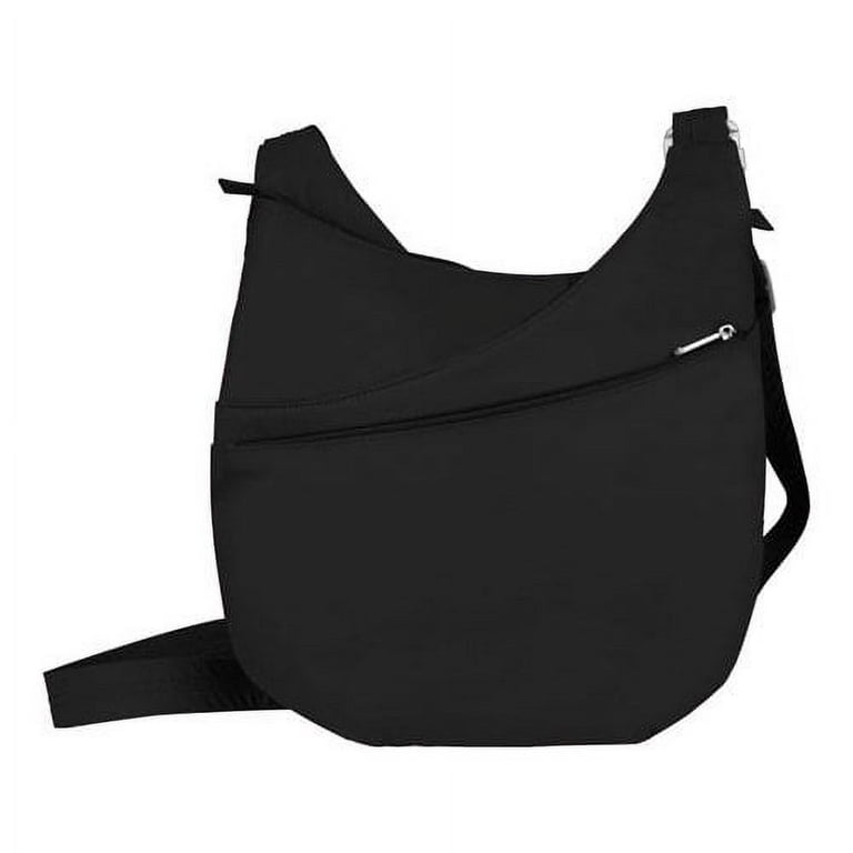 Anti Theft Classic Light Drape Front Shoulder Bag Black Anti Theft Classic Light Drape Front Shoulder Bag Walmart