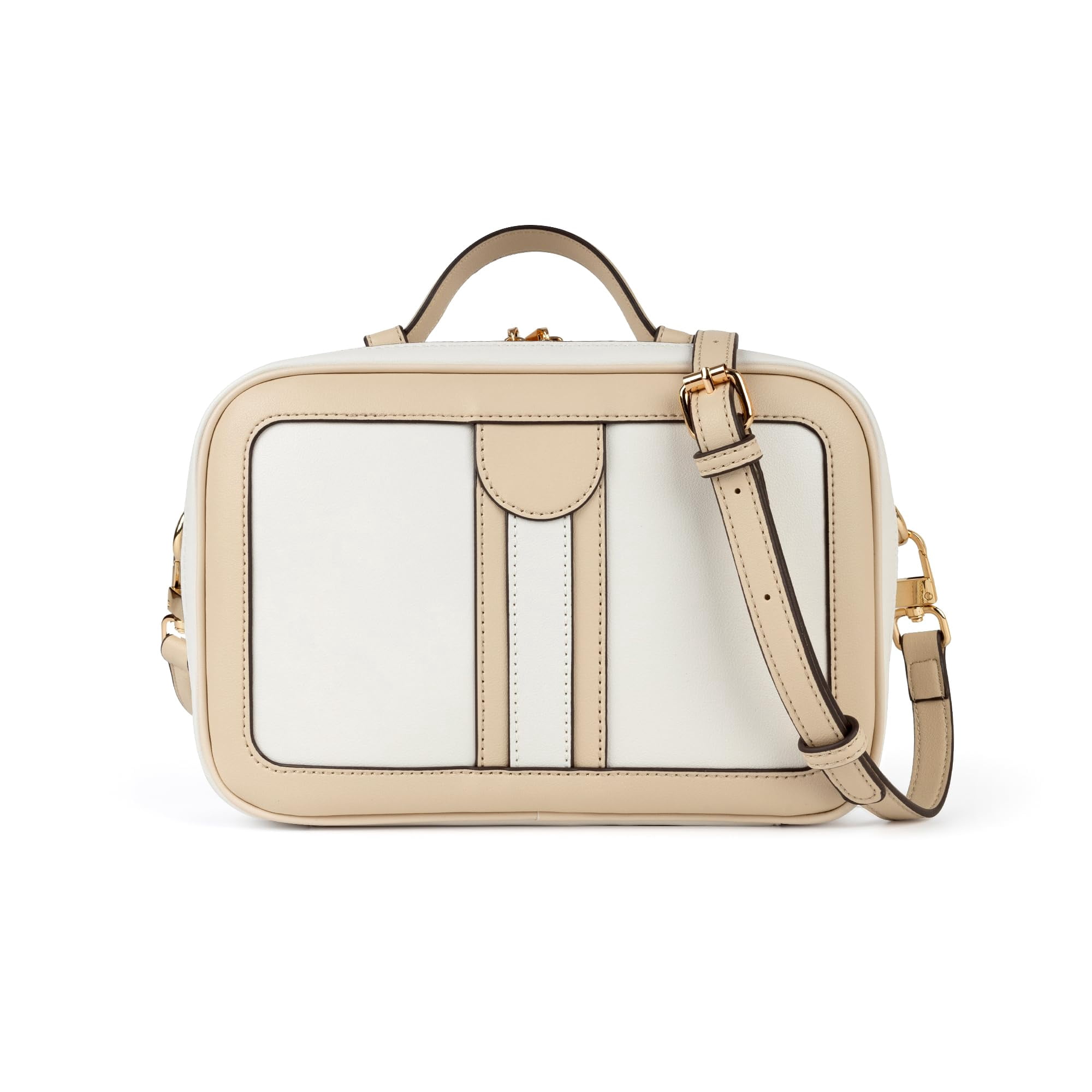 Best Anti Theft Bags For Women JORYIN Anti-Theft Crossbody Bag For Women   RFID Blocking, Vegan Leather, Compact Travel Purse With Adjustable Strap  (Caramel Ivory) Rfid Crossbody Bag