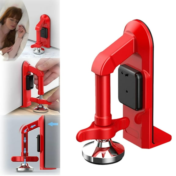Anti Theft Door Blocker Hotel Door Locks for Travelers Security Portable Door Lock for Travel Hotel Room Apartment Safety No Drill Garage Door Brace Devices for Women Sleep with Peace of Mind