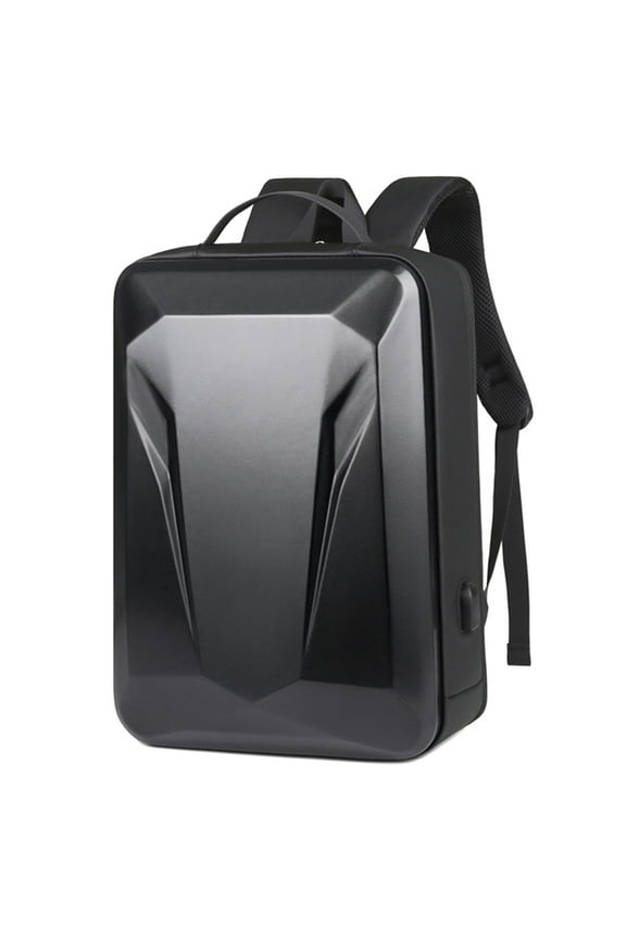 Anti-Theft Hard Shell Laptop Backpack Waterproof Travel Backpack Slim Gaming Computer Bag with Lock Black 17-18Inch