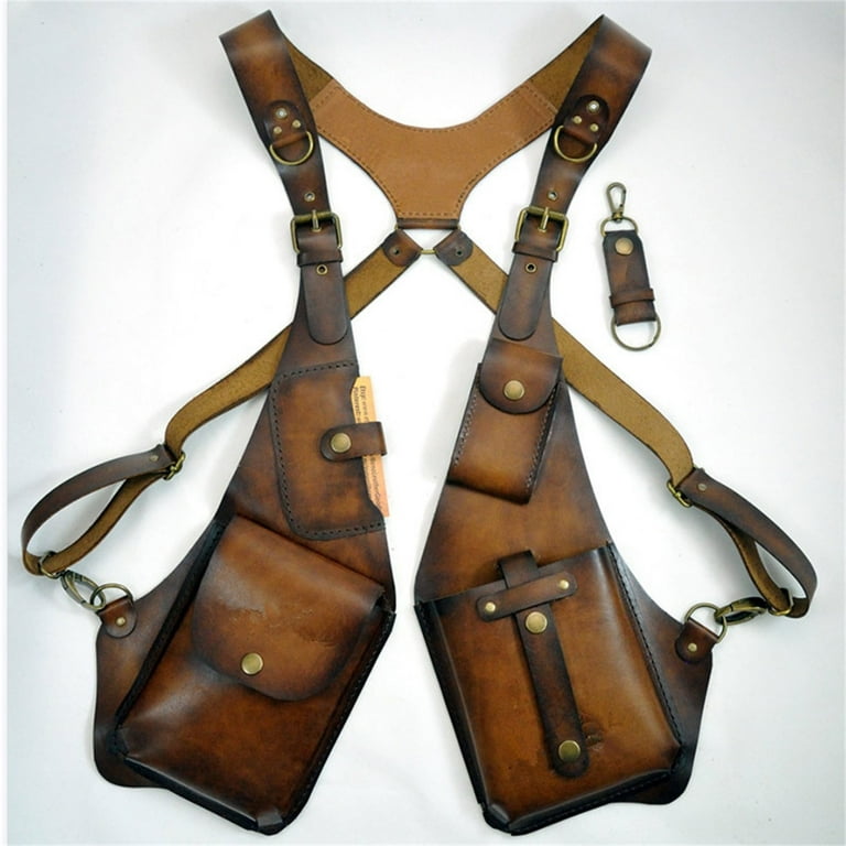 Anti Theft Harness Shoulder Bag 2024 New Anti Theft Harness Wallet Men Underarm Chest Bag Outdoor Phone Bag Leodye Clearance Special Offers Rollback Walmart
