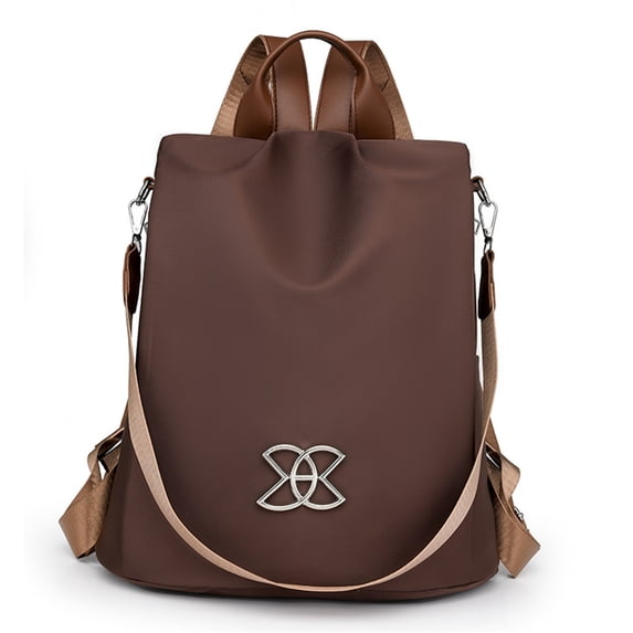Anti-Theft Large Capacity Backpack for Women, Usavan Stylish Secure Fabric Shoulder Bag, Versatile Lightweight Laptop Backpack with Multiple Compartments for Travel Work