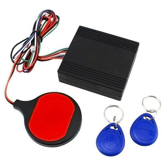 Anti Theft Motorcycle Hidden Lock System with Engine Cut Off Immobilizer IC Card Alarm Induction Anti-Steal Lock