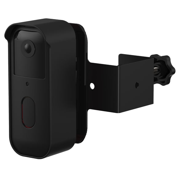 Anti-Theft No-Drill Doorbell Mount for Blink Video Doorbell 2nd Gen (2025 Newest Model) - Weatherproof Protective Cover, Fits Most Doors, No Sensor/Night Vision Blocking