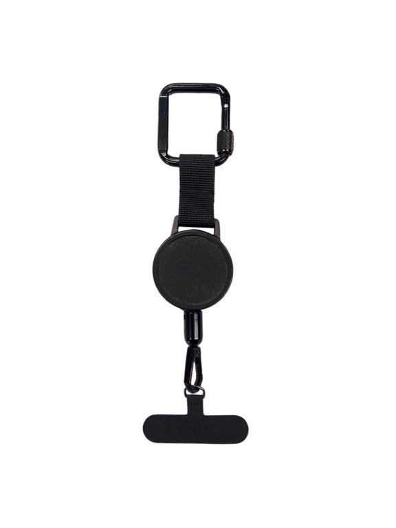 Anti Theft Phone Tether Extendable Key Chain Lanyard For Travel Use
