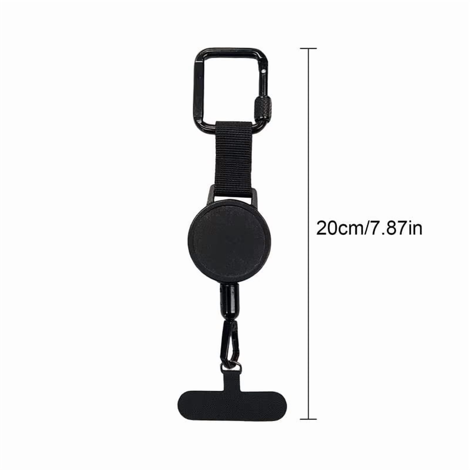 Anti-Theft Retractable Phone Lanyard Tether Cellphone Tab Strap with  Carabiner Anti-Drop Harness for Hiking Cycling Climbing - Walmart.com