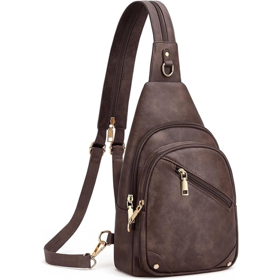 Anti Theft Sling Bag for Women, RFID body Purses Convertible Sling Backpack, Body Purse Chest Bag