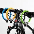 thumbnail image 1 of Anti-Theft Steel Cable Bike Lock | Portable Keyless Design | Thick PVC Sheath | Aluminum Alloy Components | Lightweight | Fits Bicycles Scooters Outdoor Gear | Small/Large Size | 1 Pack, 1 of 5