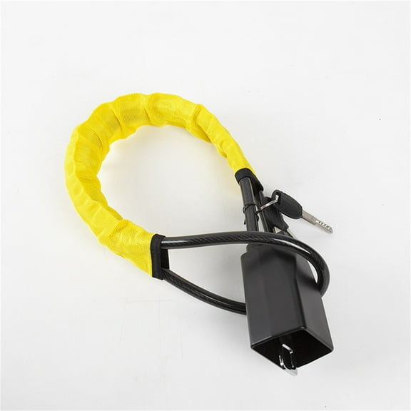 Anti-Theft Steering Wheel Lock Recent Orders Car Steering Wheel Lock Anti-Theft Device Portable Multi-Functional Car Lock with Seat Belt Buckles 3 Keys 1 Bike Lock