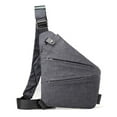 thumbnail image 1 of Anti Theft Travel Bag Anti-Theft Bag Slim Sling Bag Cross Body Travel Bag &> α∫ J0L0, 1 of 8